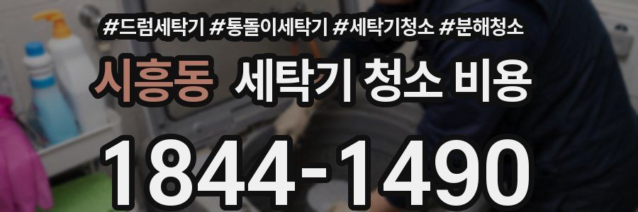 시흥동 세탁기 청소 비용