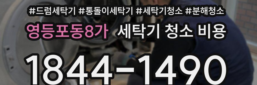 영등포동8가 세탁기 청소 비용