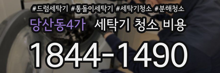 당산동4가 세탁기 청소 비용