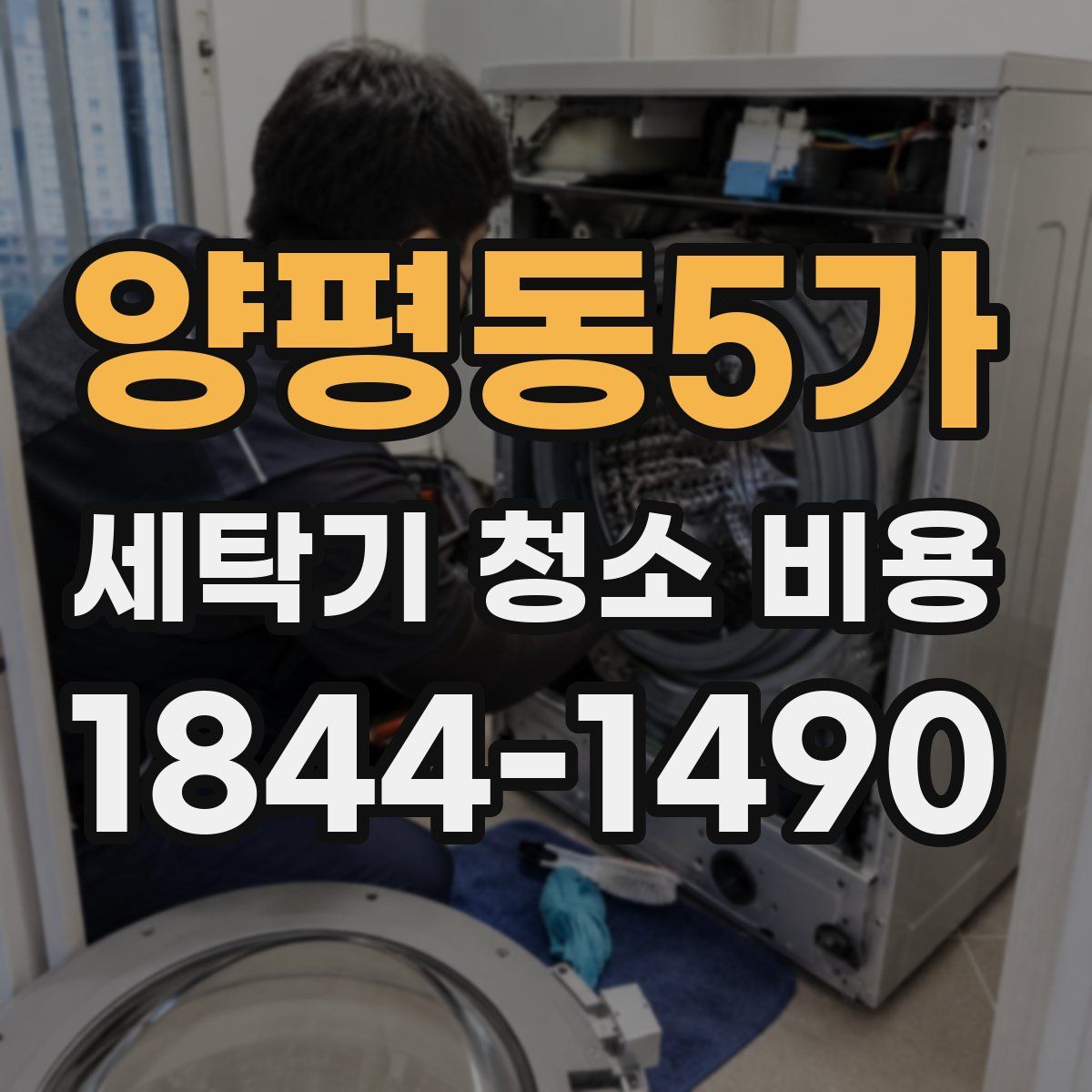 양평동5가 세탁기 청소 비용