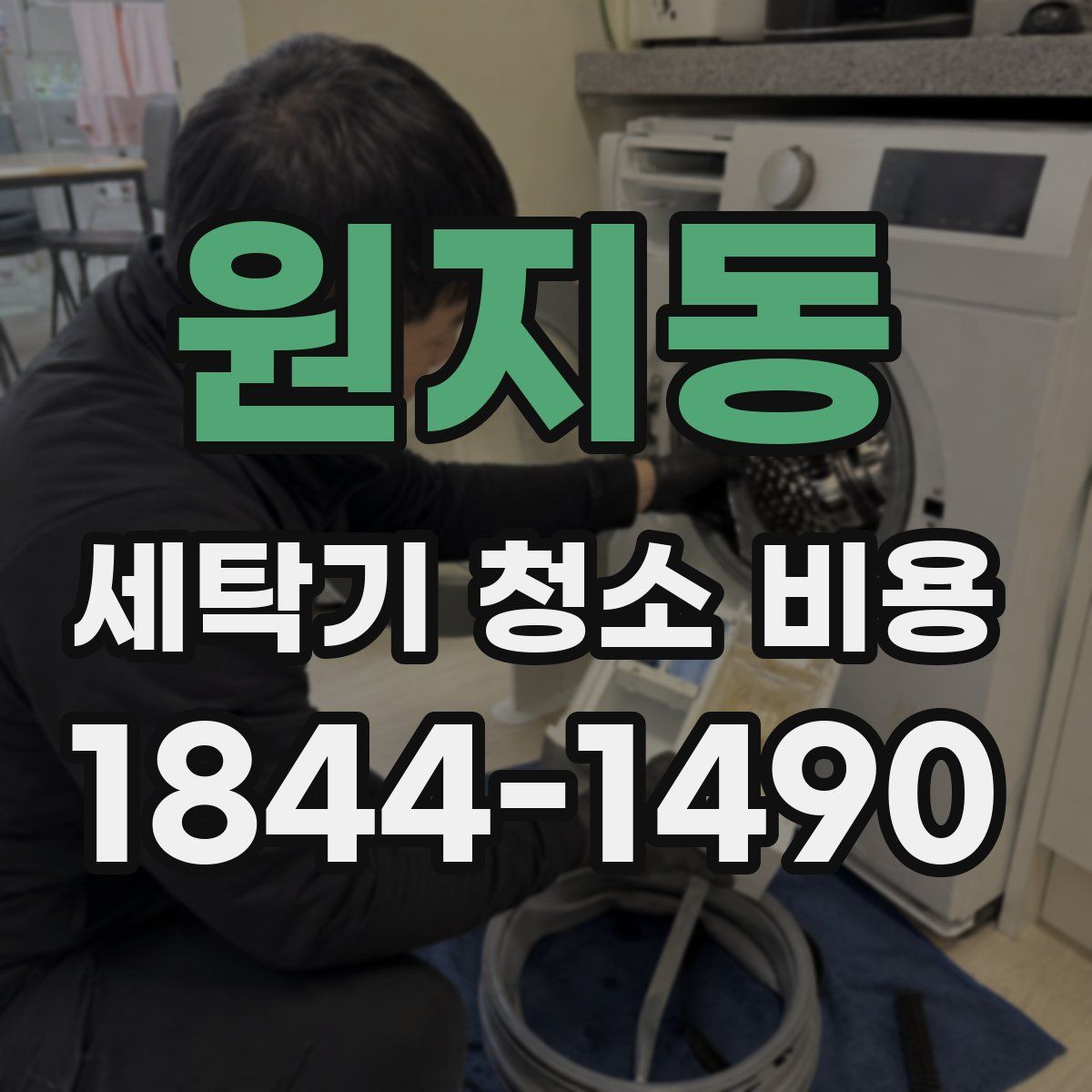 원지동 세탁기 청소 비용
