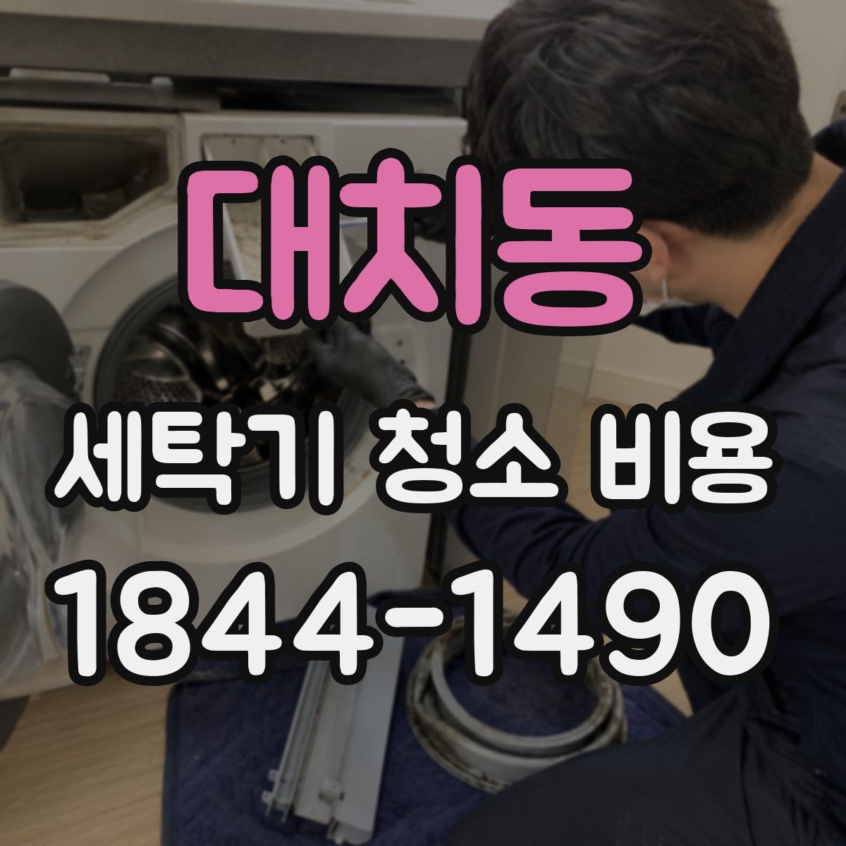 대치동 세탁기 청소 비용