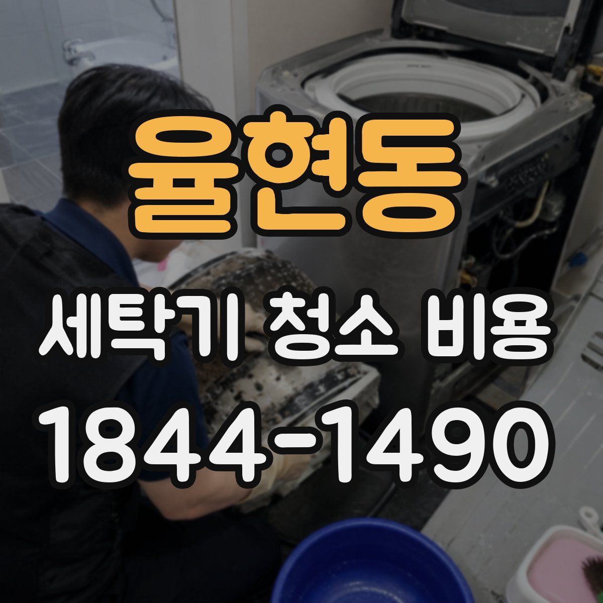 율현동 세탁기 청소 비용
