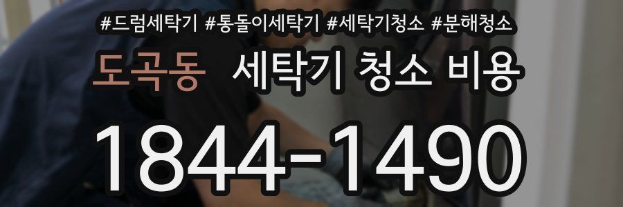 도곡동 세탁기 청소 비용