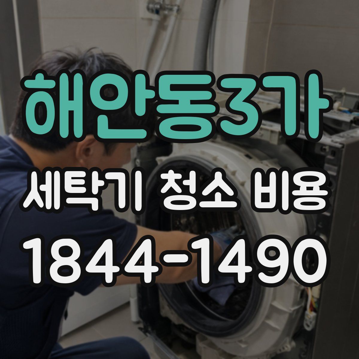 해안동3가 세탁기 청소 비용