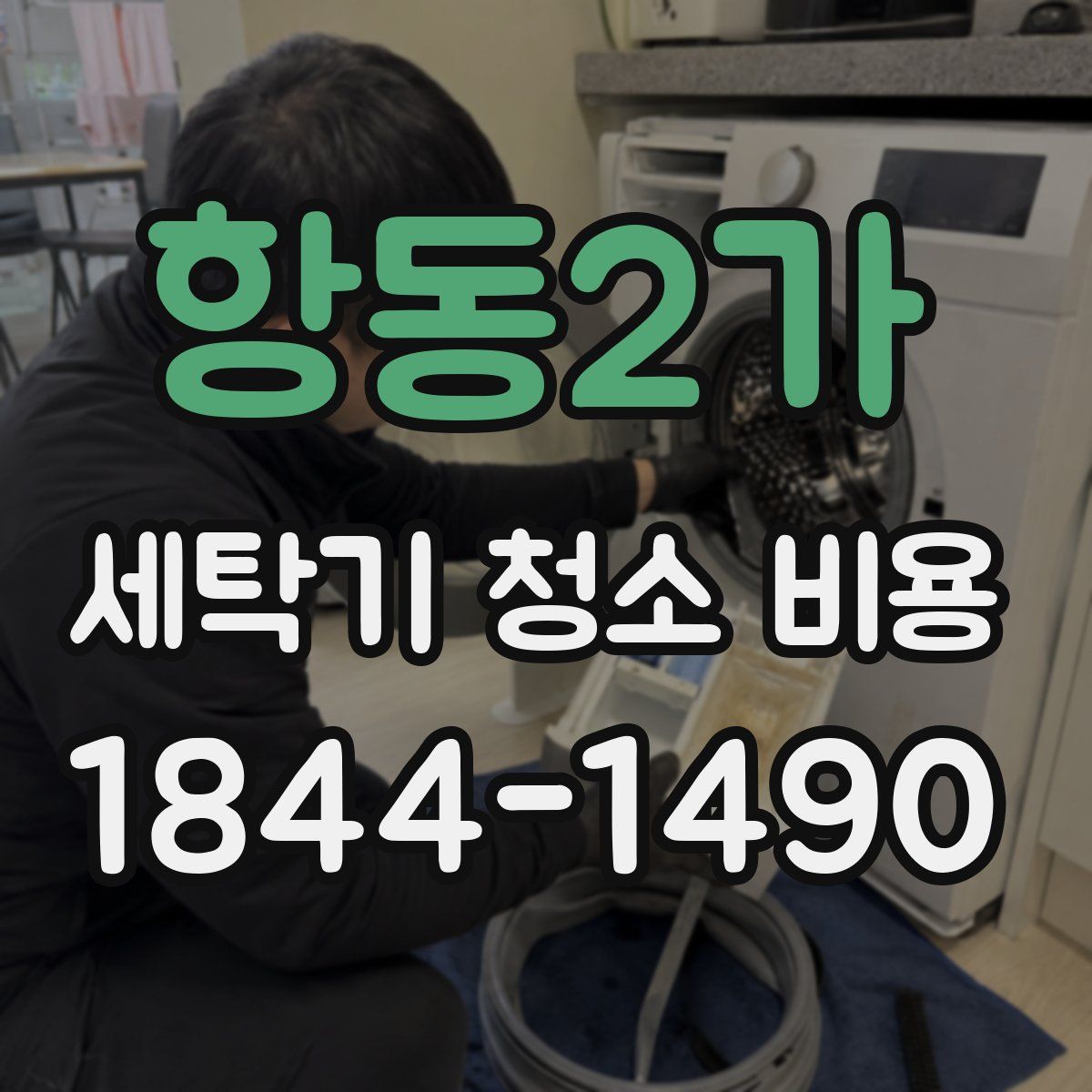항동2가 세탁기 청소 비용