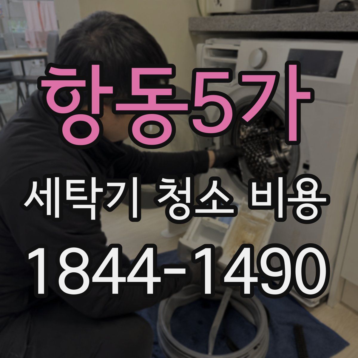 항동5가 세탁기 청소 비용