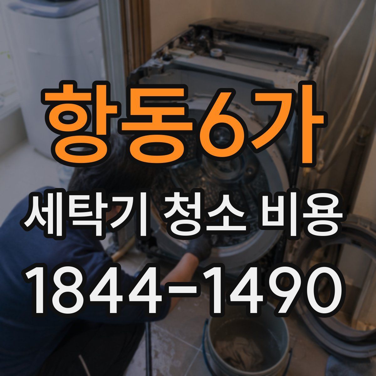 항동6가 세탁기 청소 비용