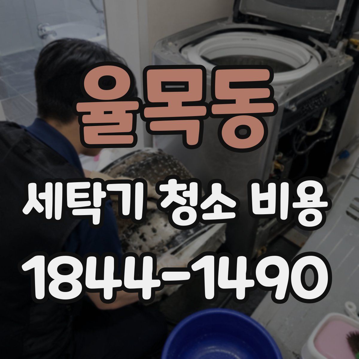 율목동 세탁기 청소 비용