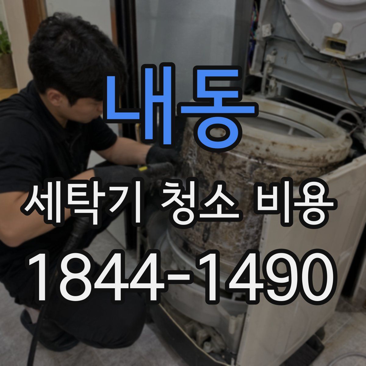 내동 세탁기 청소 비용