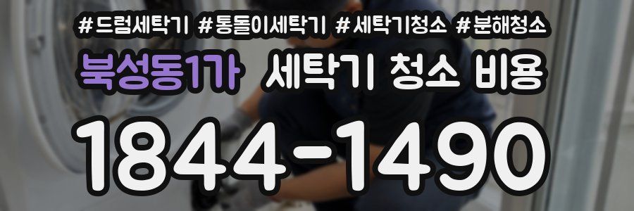 북성동1가 세탁기 청소 비용