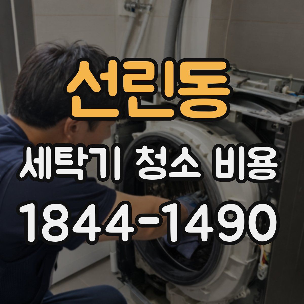선린동 세탁기 청소 비용