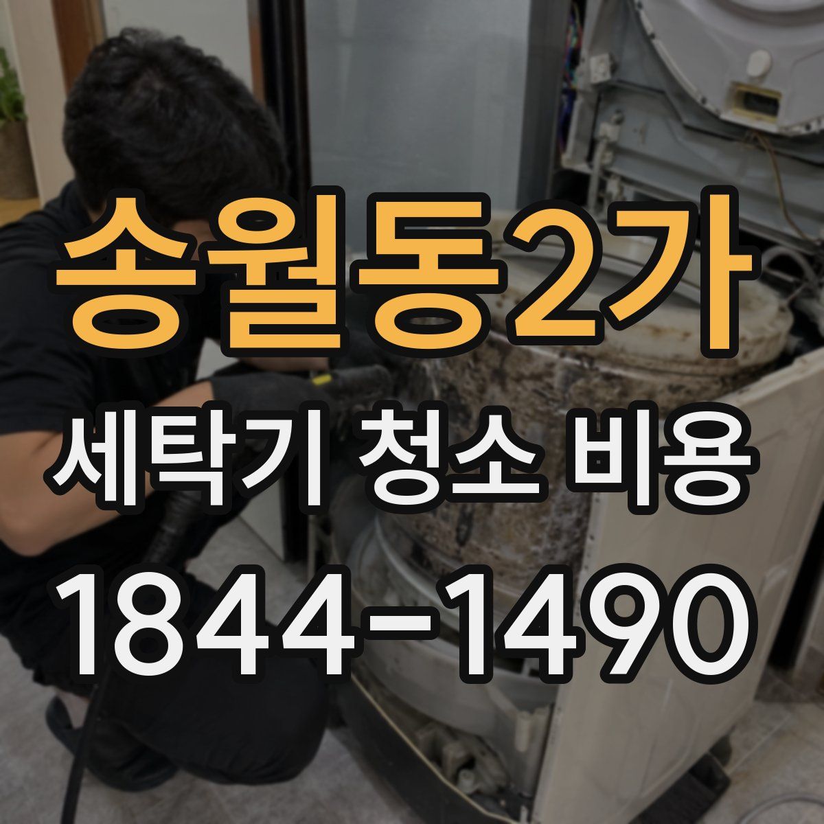 송월동2가 세탁기 청소 비용