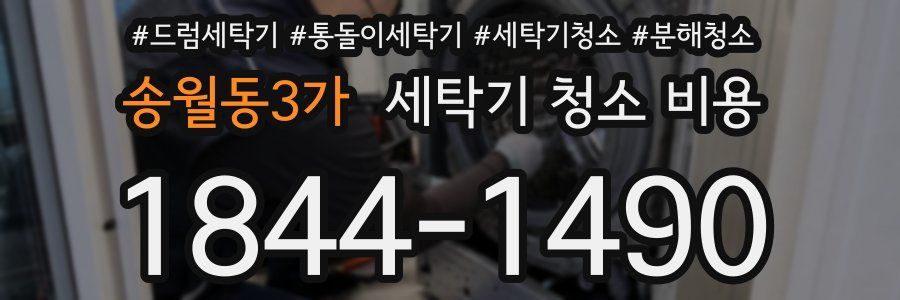 송월동3가 세탁기 청소 비용