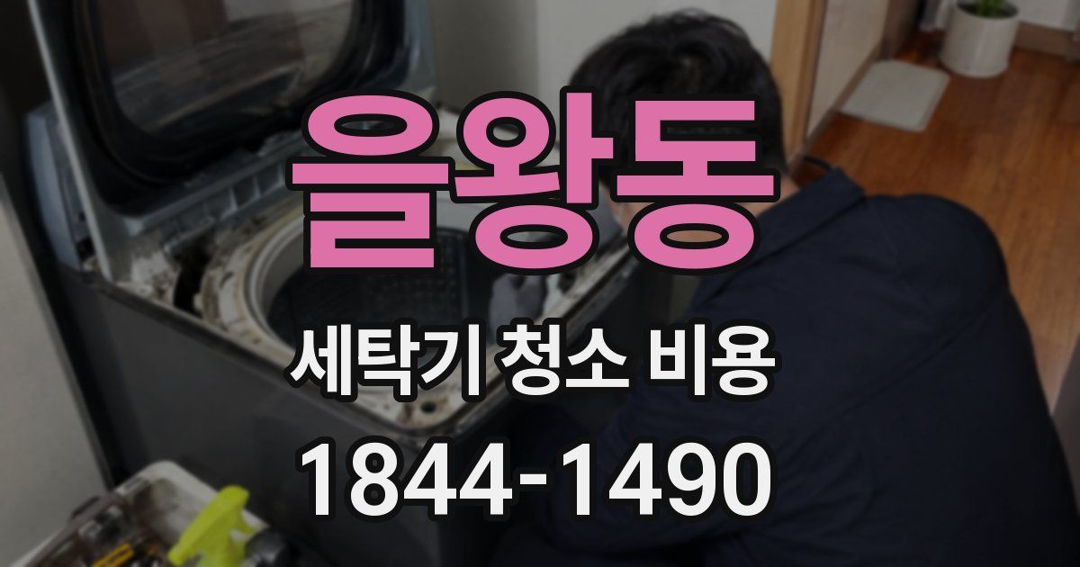 을왕동 세탁기 청소 비용