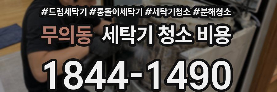 무의동 세탁기 청소 비용