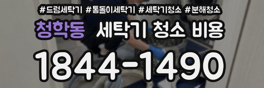 청학동 세탁기 청소 비용