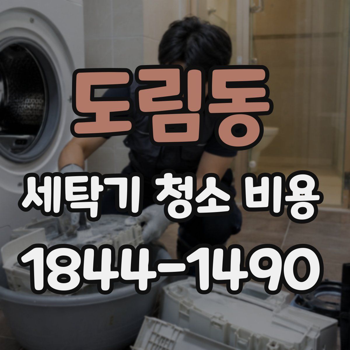 도림동 세탁기 청소 비용