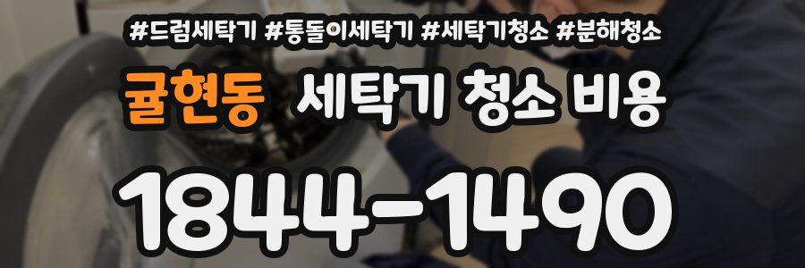 귤현동 세탁기 청소 비용