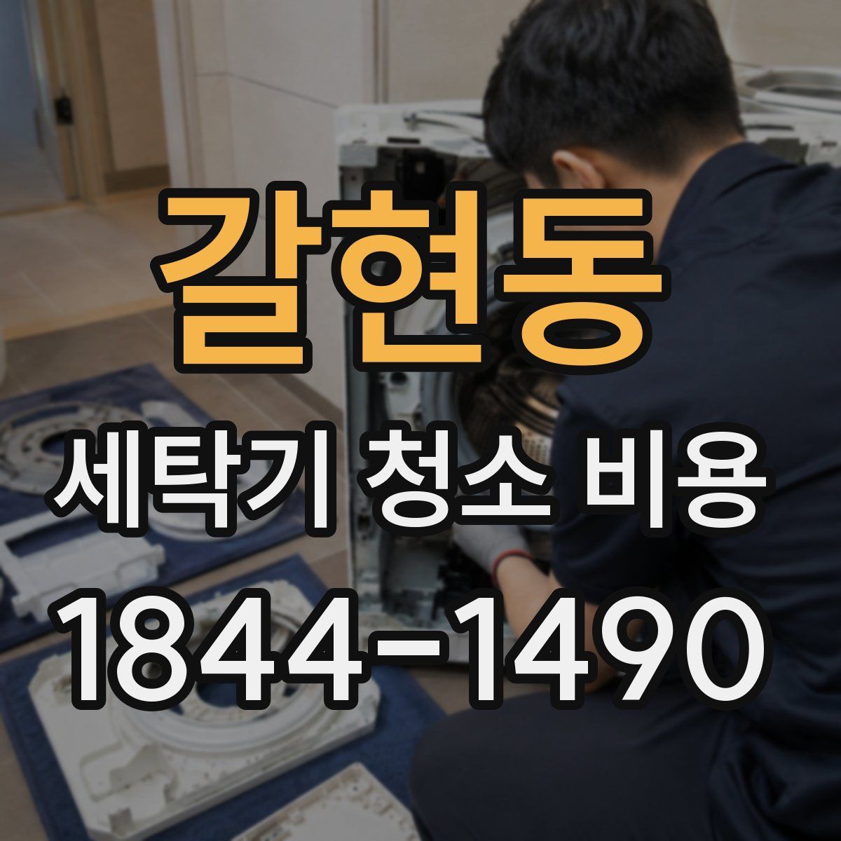 갈현동 세탁기 청소 비용