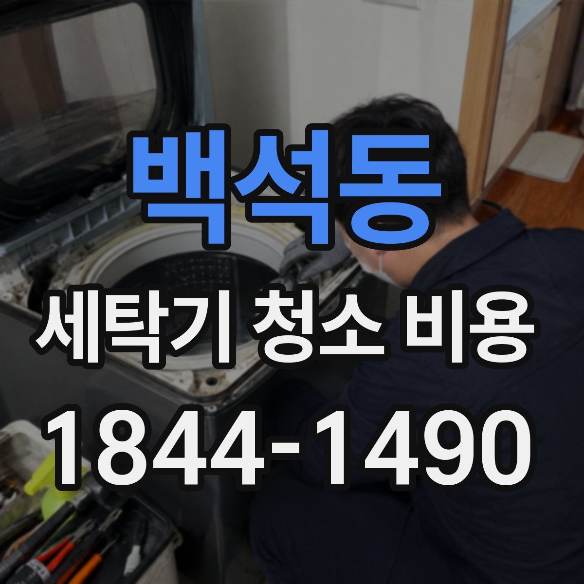 백석동 세탁기 청소 비용