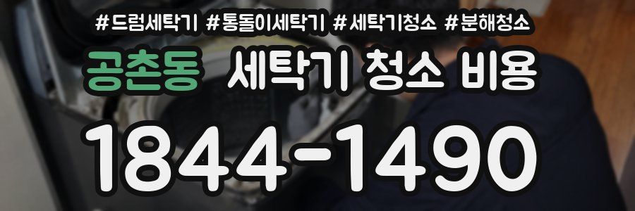 공촌동 세탁기 청소 비용