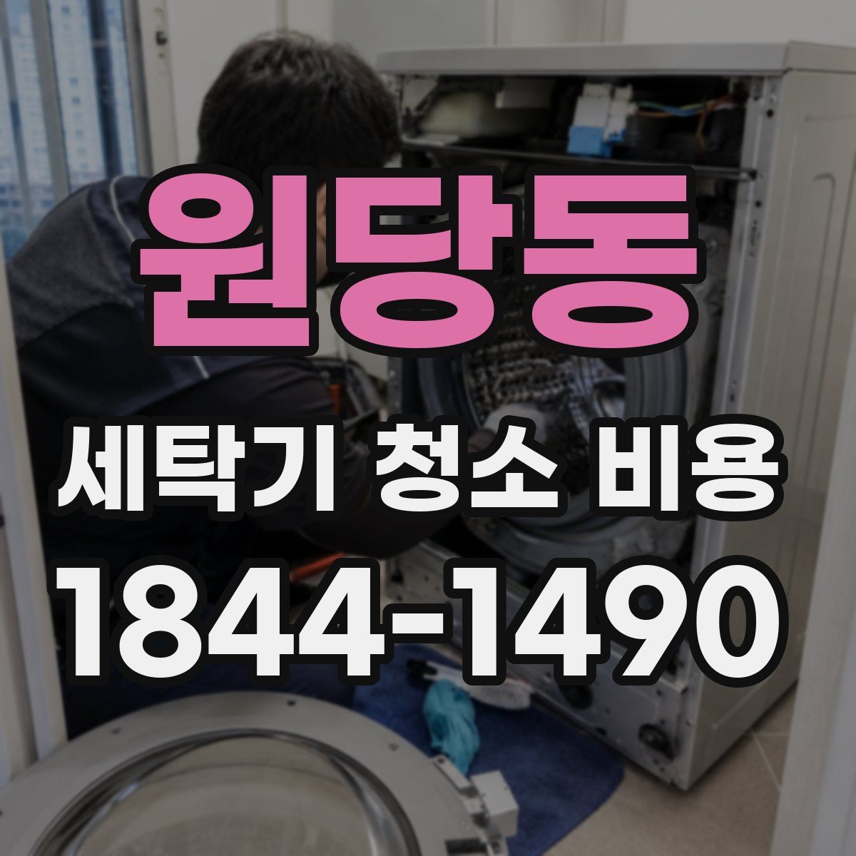 원당동 세탁기 청소 비용