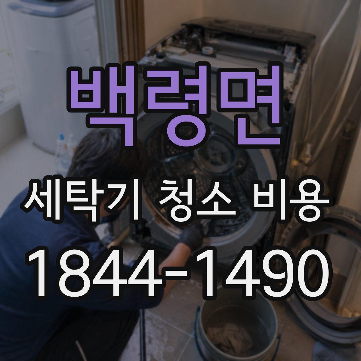 백령면 세탁기 청소 비용