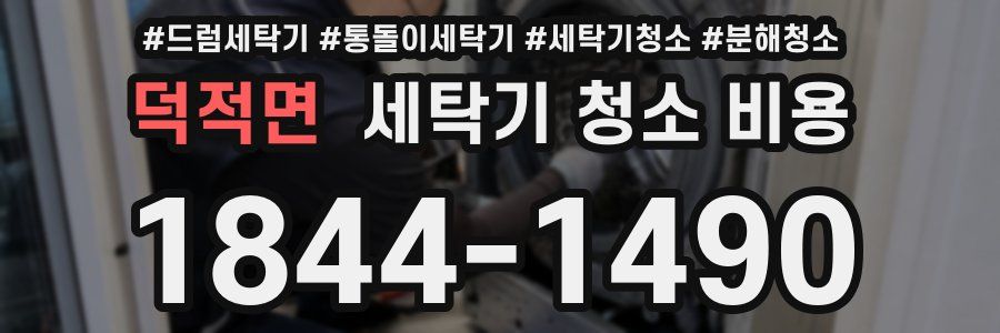 덕적면 세탁기 청소 비용