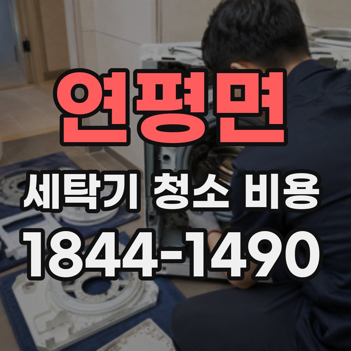 연평면 세탁기 청소 비용