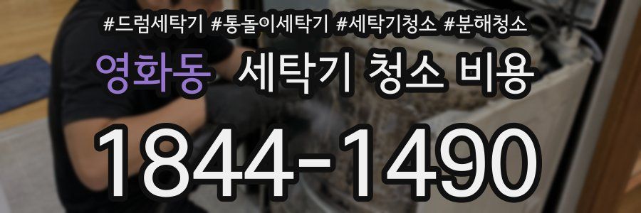 영화동 세탁기 청소 비용