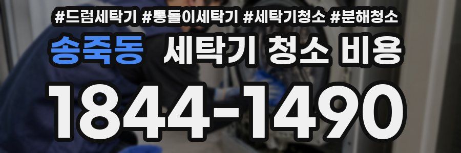 송죽동 세탁기 청소 비용
