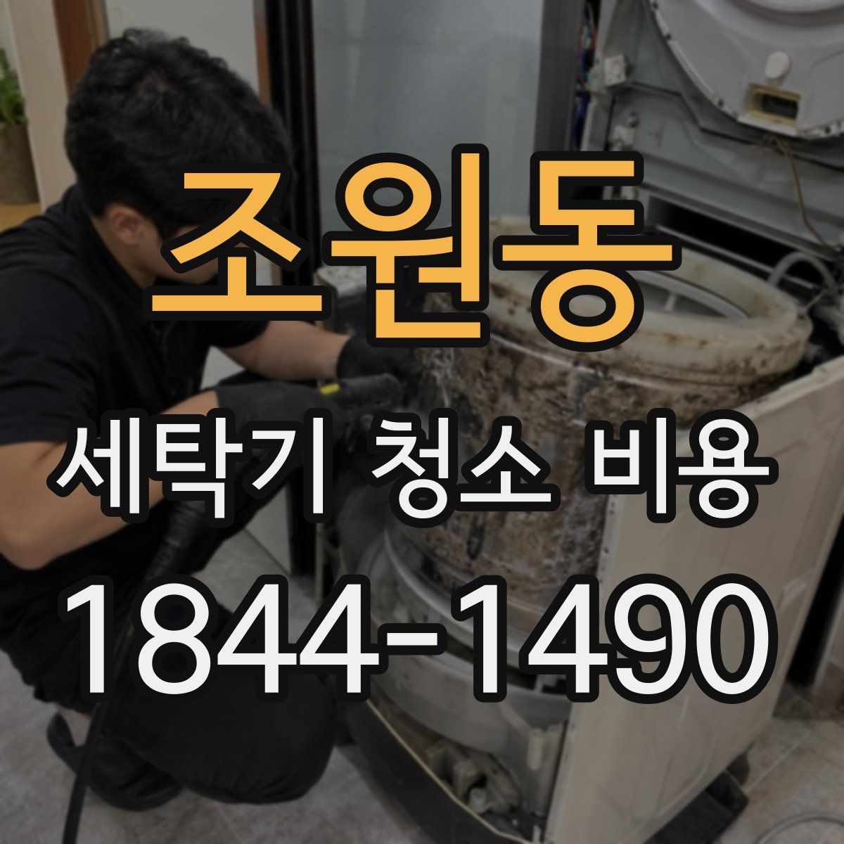 조원동 세탁기 청소 비용
