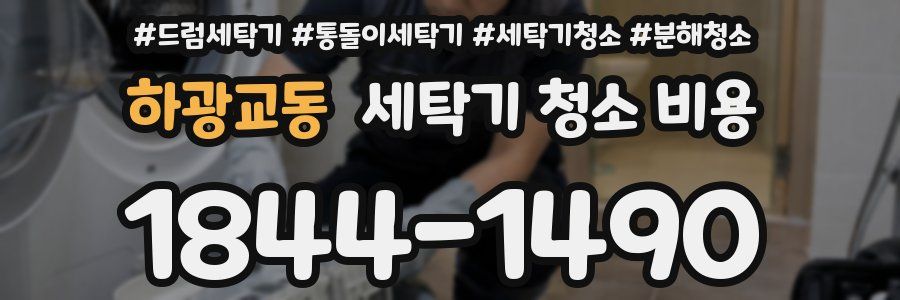 하광교동 세탁기 청소 비용