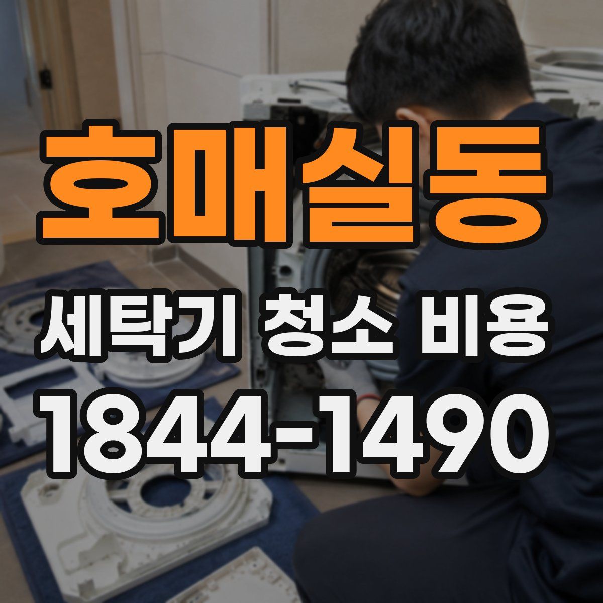 호매실동 세탁기 청소 비용