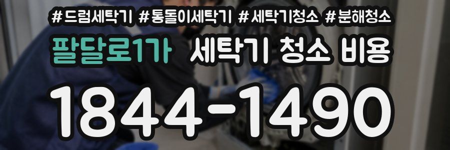 팔달로1가 세탁기 청소 비용