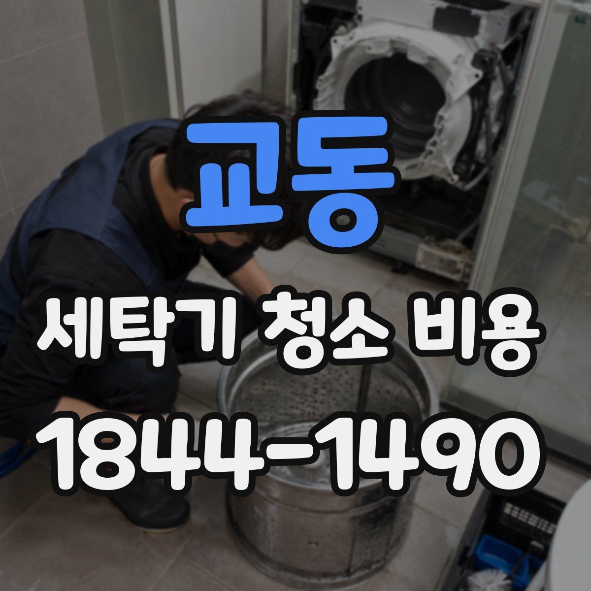 교동 세탁기 청소 비용