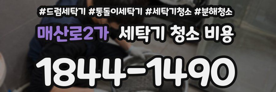 매산로2가 세탁기 청소 비용