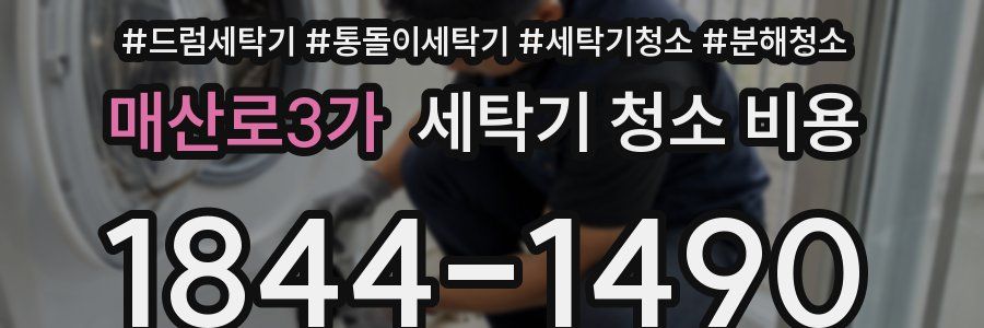 매산로3가 세탁기 청소 비용