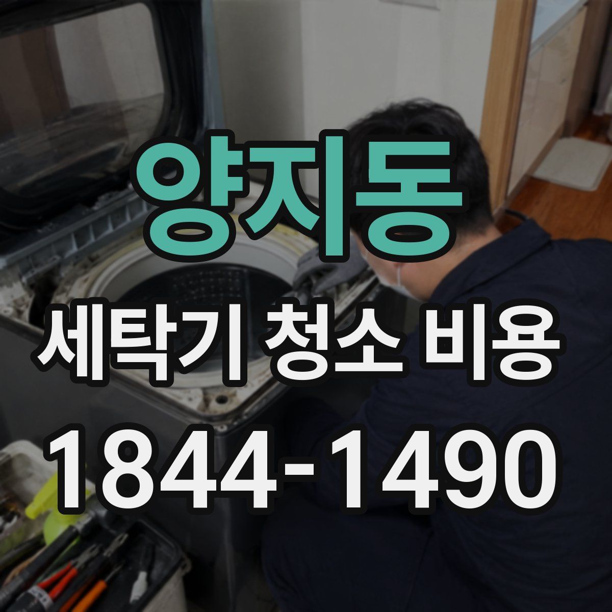 양지동 세탁기 청소 비용