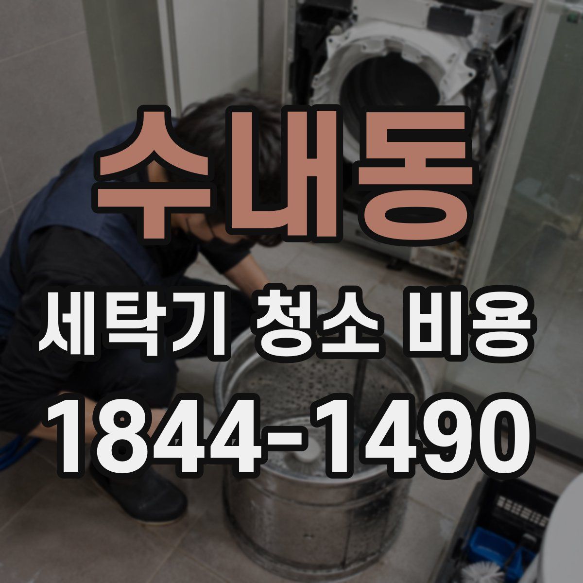 수내동 세탁기 청소 비용