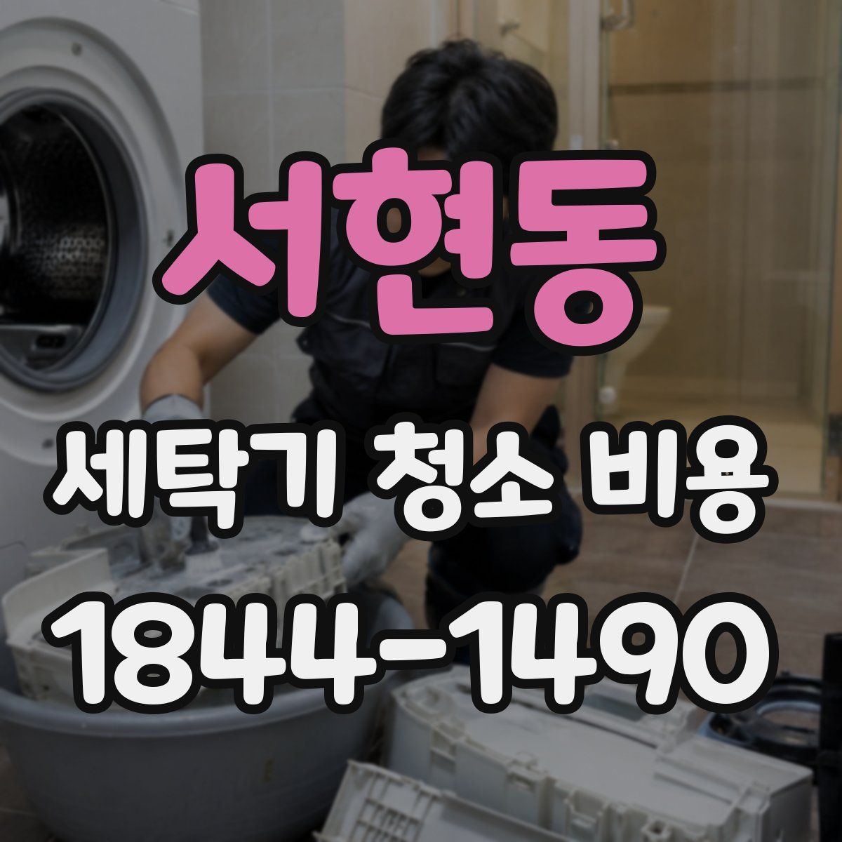 서현동 세탁기 청소 비용