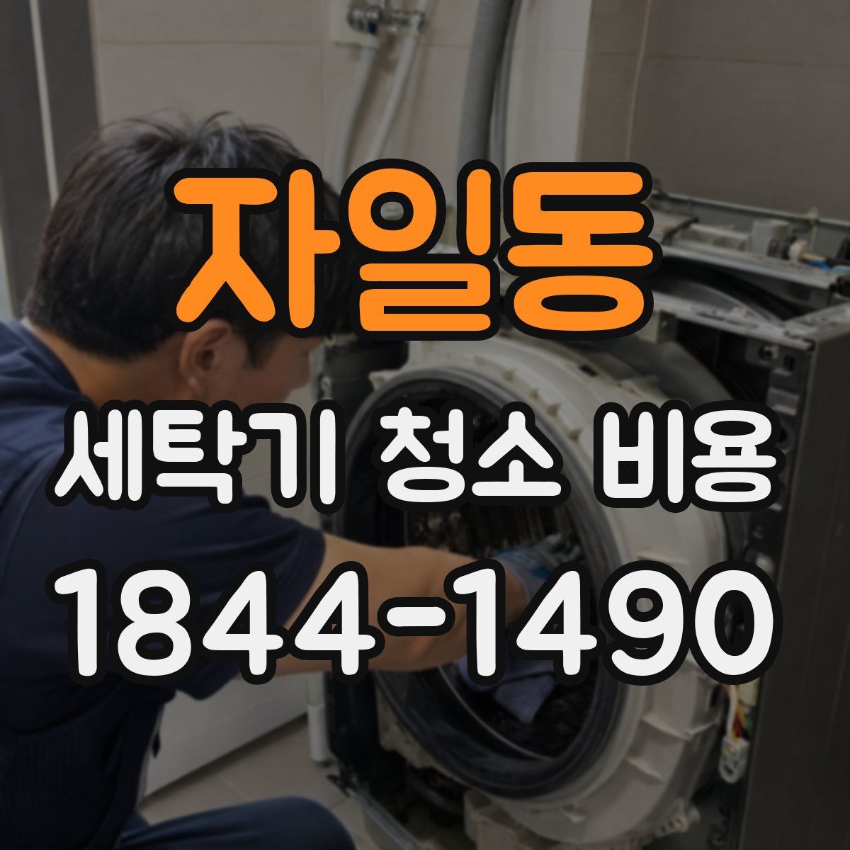 자일동 세탁기 청소 비용