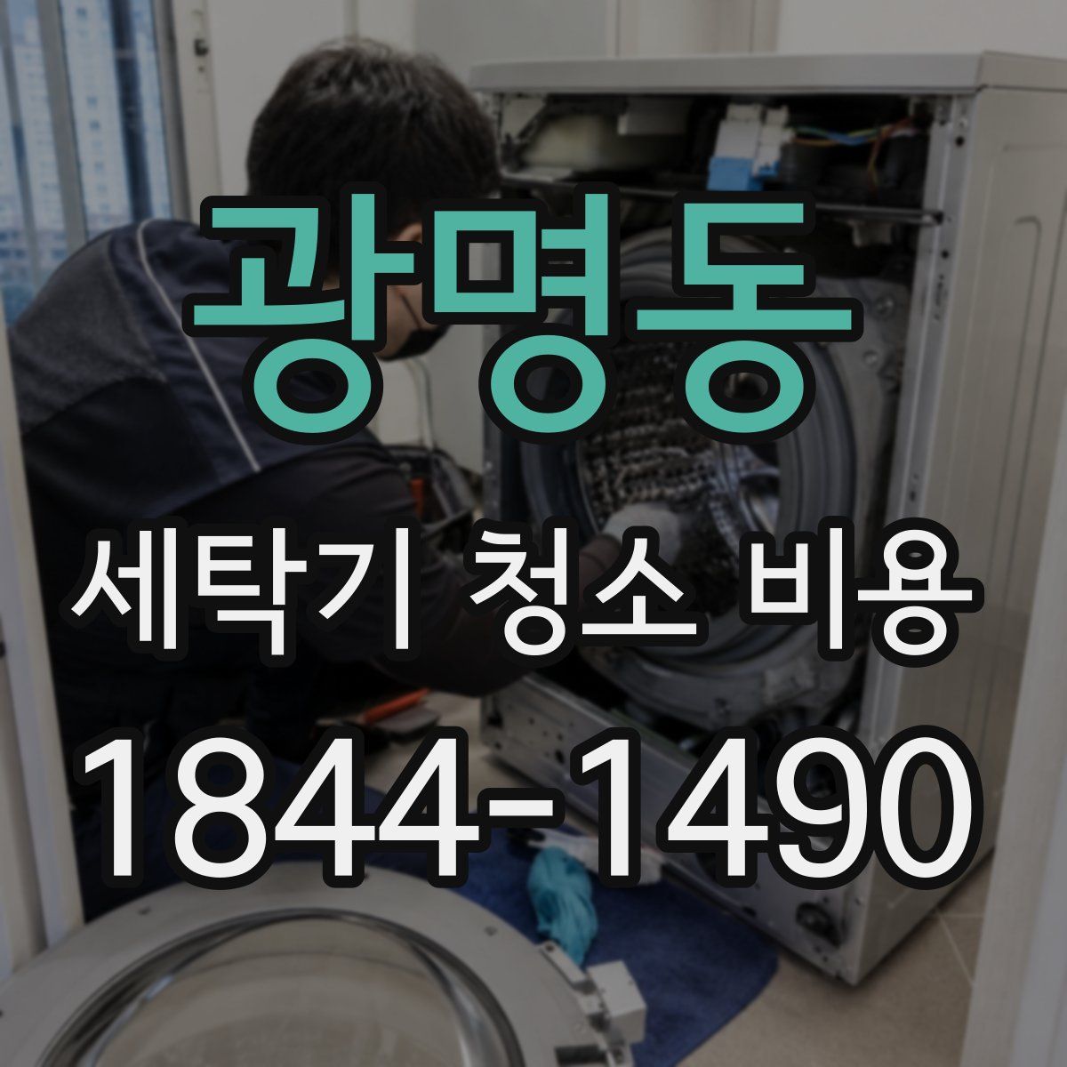 광명동 세탁기 청소 비용