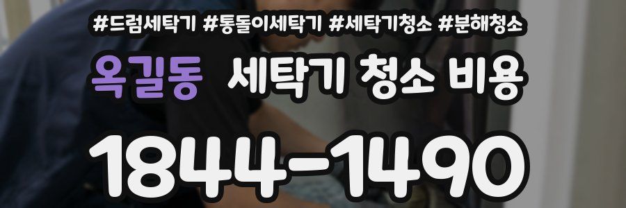 옥길동 세탁기 청소 비용