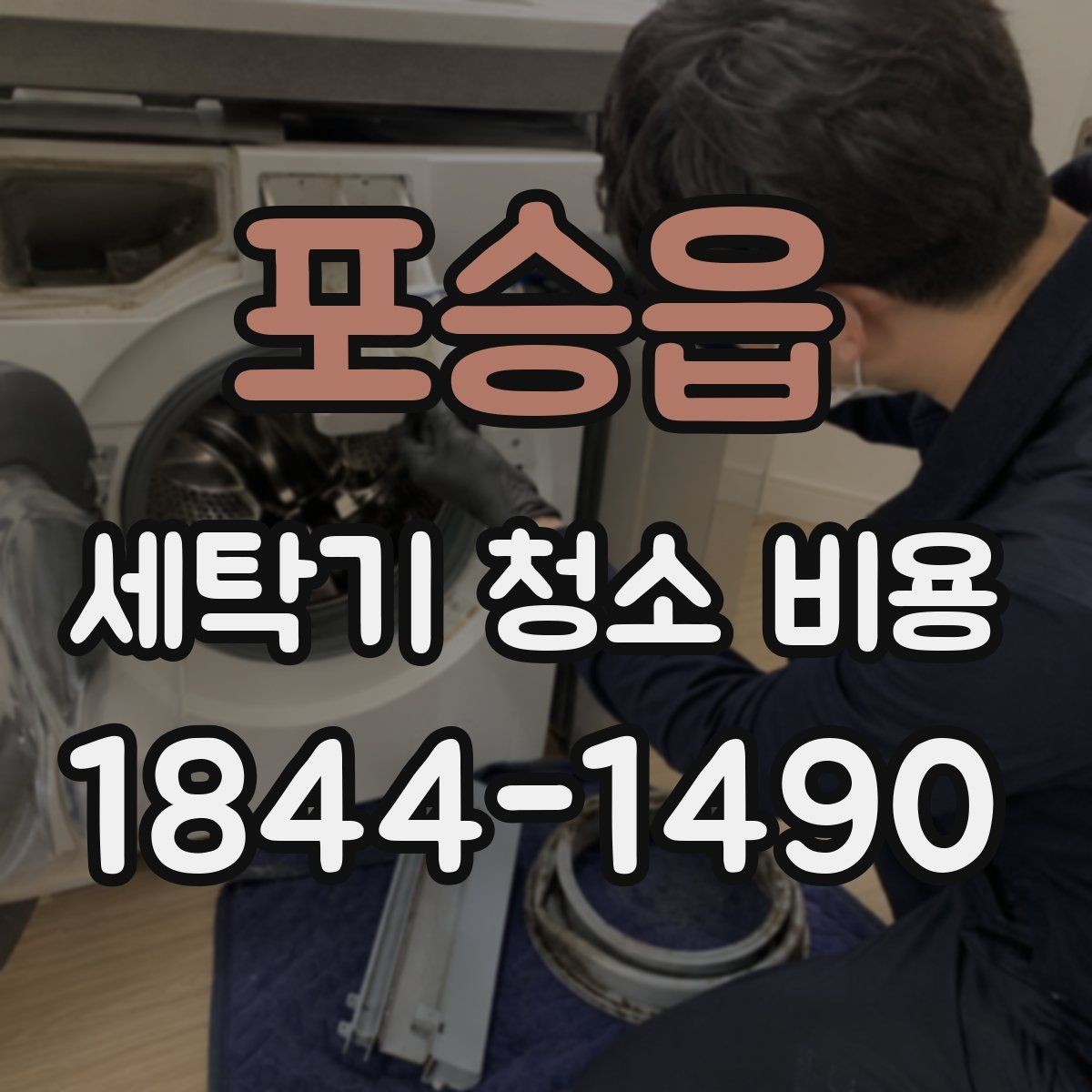 포승읍 세탁기 청소 비용 세탁조 내부 곰팡이 제거 범위 살펴보기