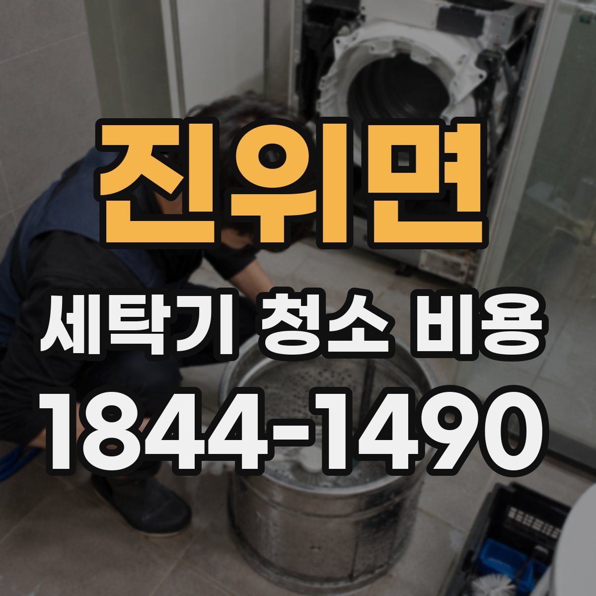 진위면 세탁기 청소 비용