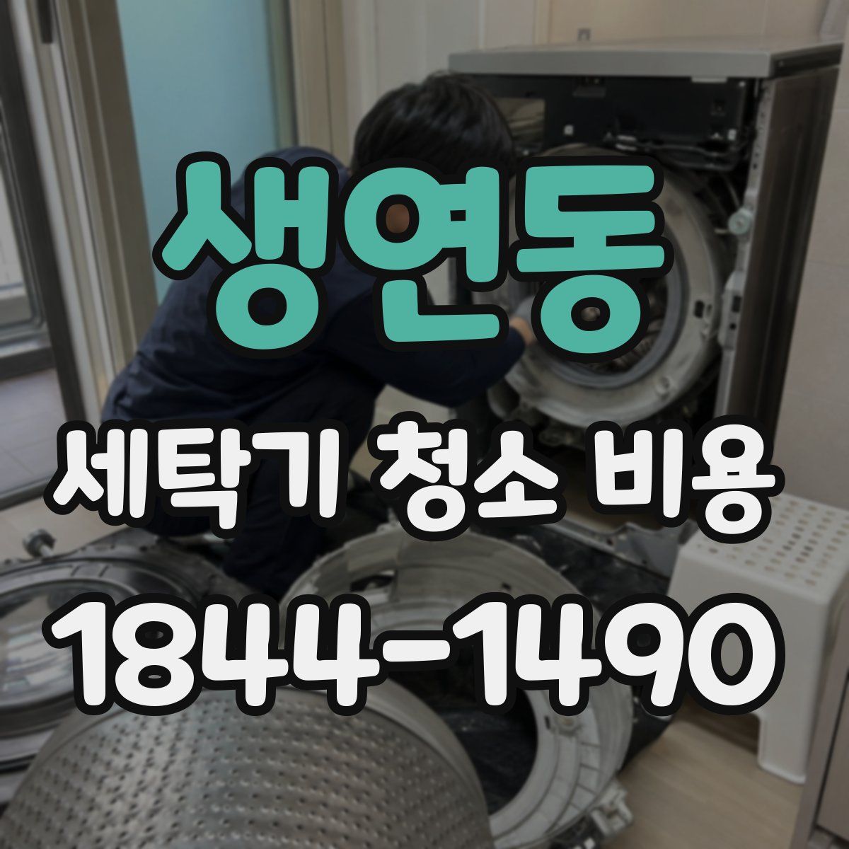 생연동 세탁기 청소 비용