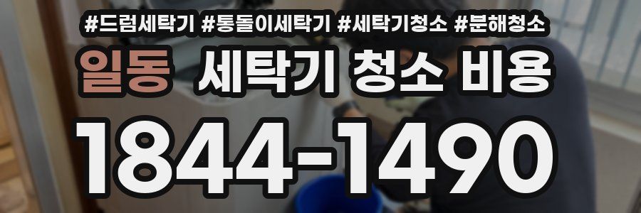 일동 세탁기 청소 비용