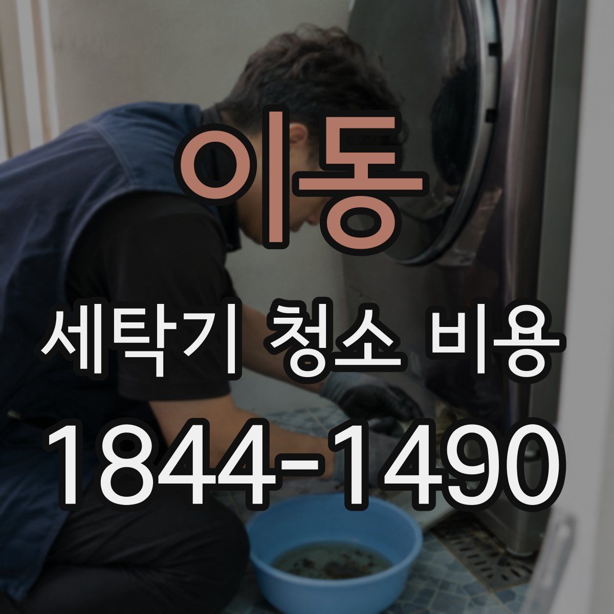 이동 세탁기 청소 비용
